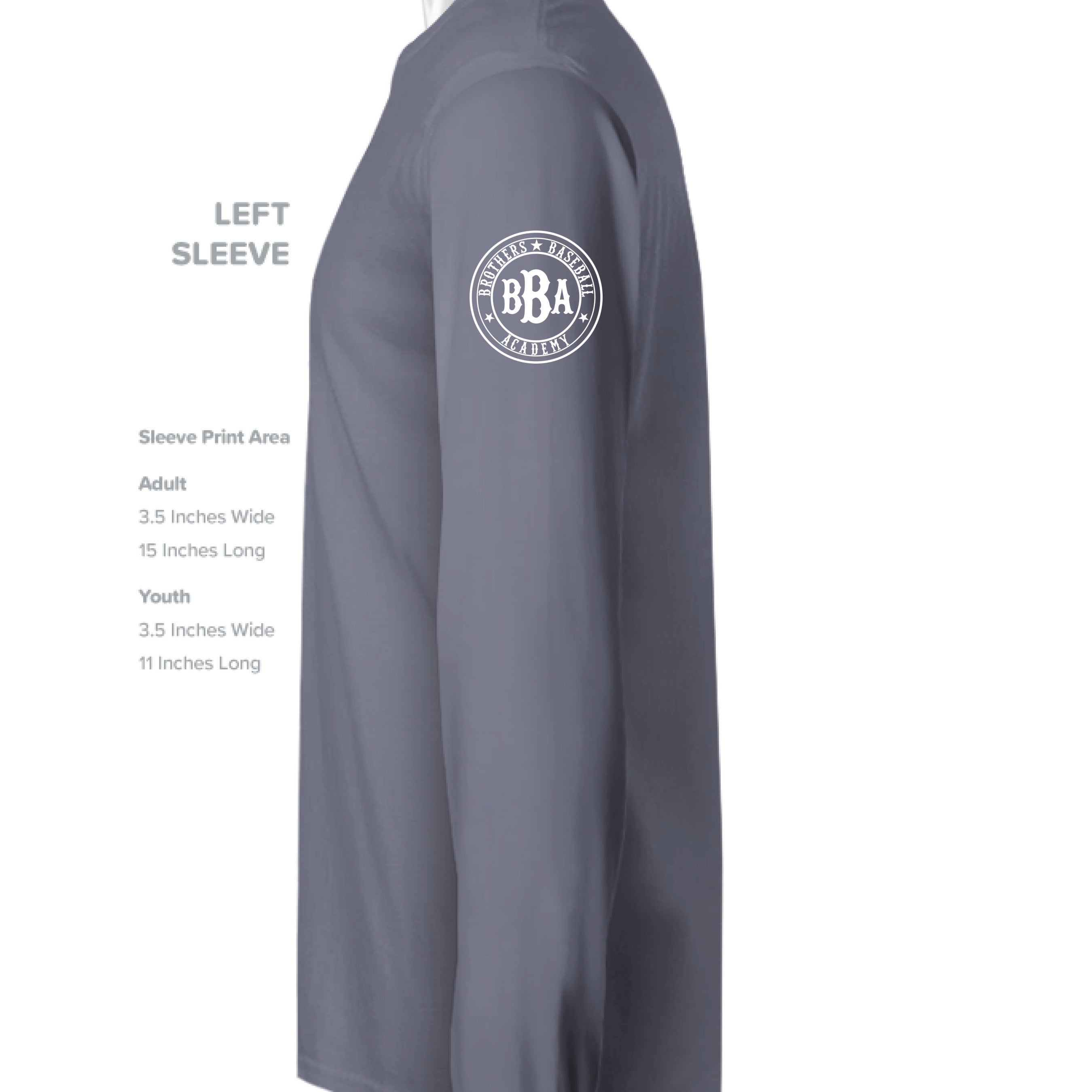 True Navy Hthr - SLEEVE_LEFT