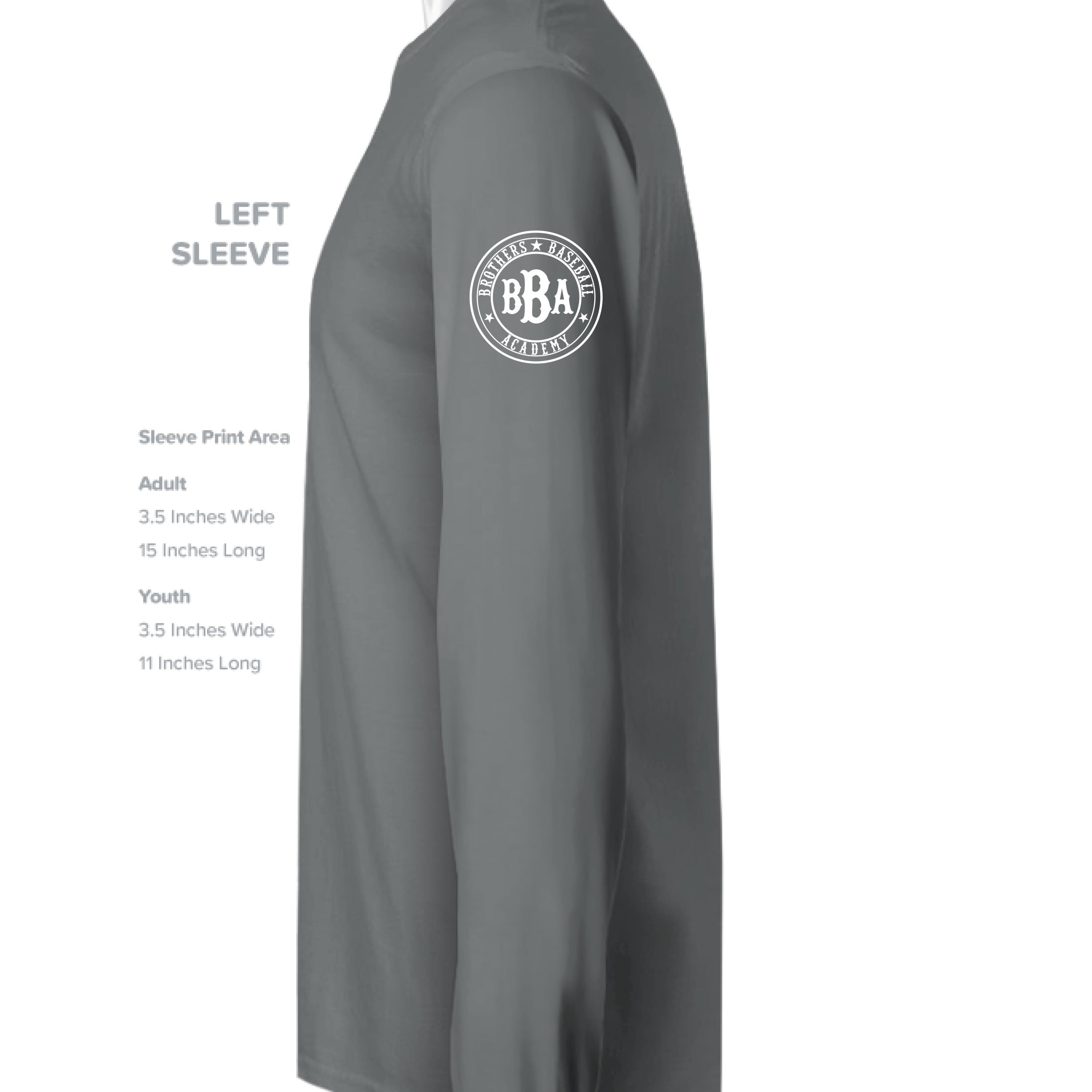 Dark Grey Hthr - SLEEVE_LEFT