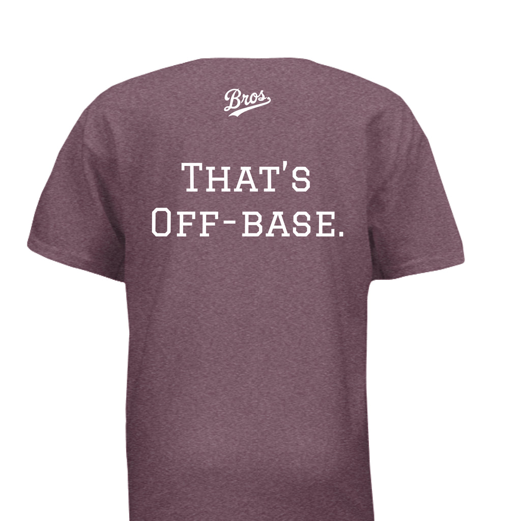 Vintage Heather Maroon - BACK