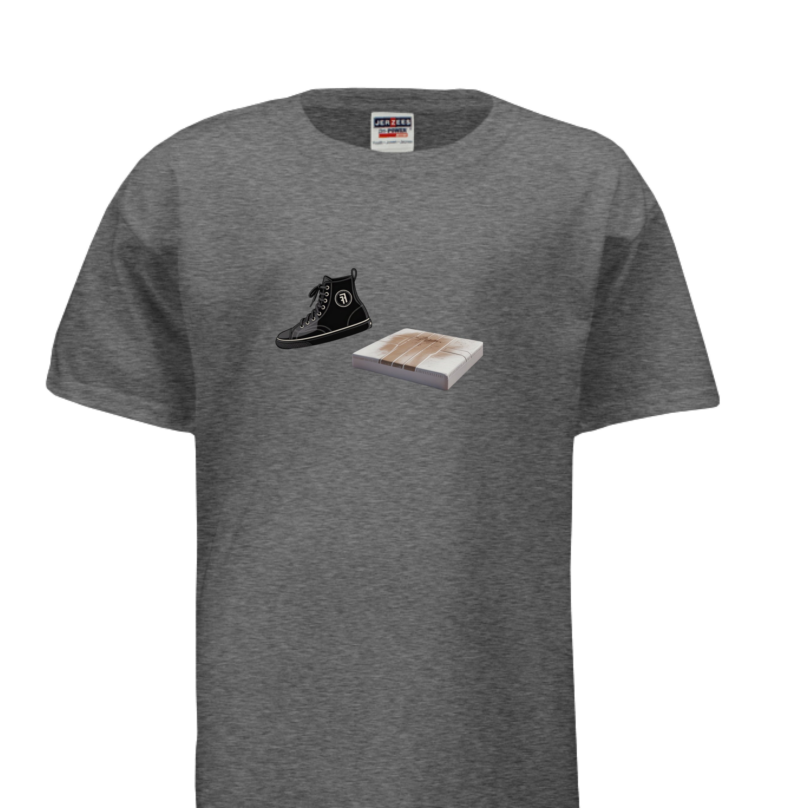 BLACK HEATHER - FRONT