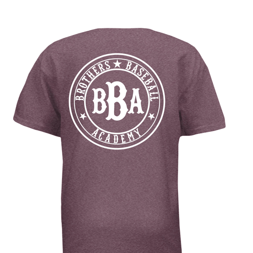 Vintage Heather Maroon - BACK