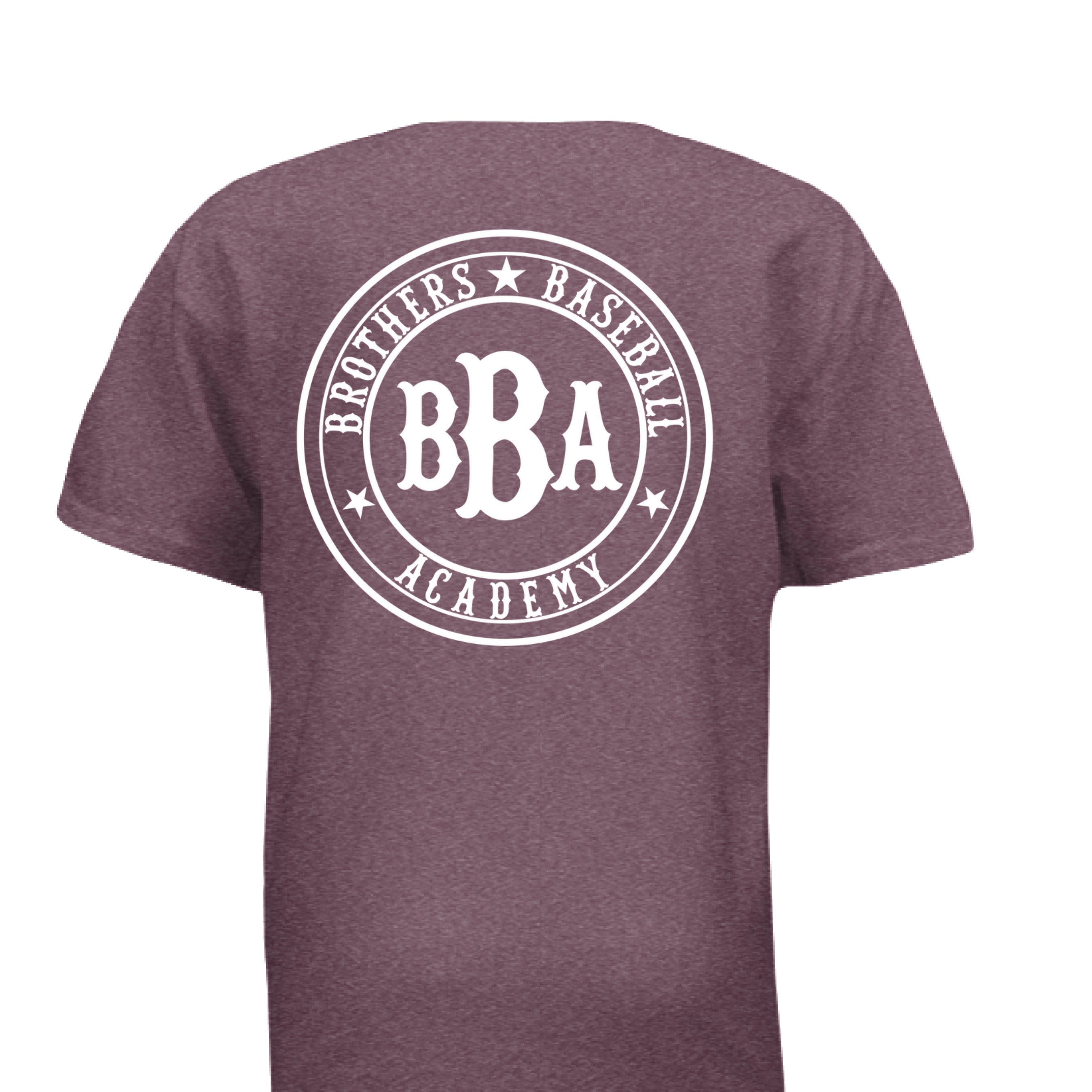 Vintage Heather Maroon - BACK
