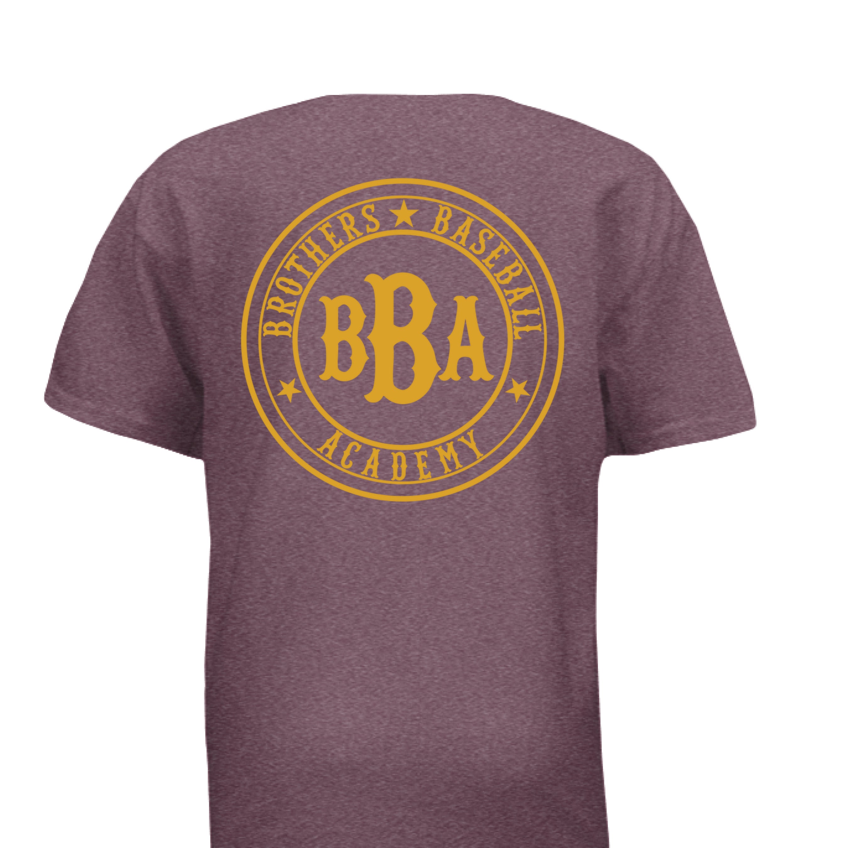 Vintage Heather Maroon - BACK