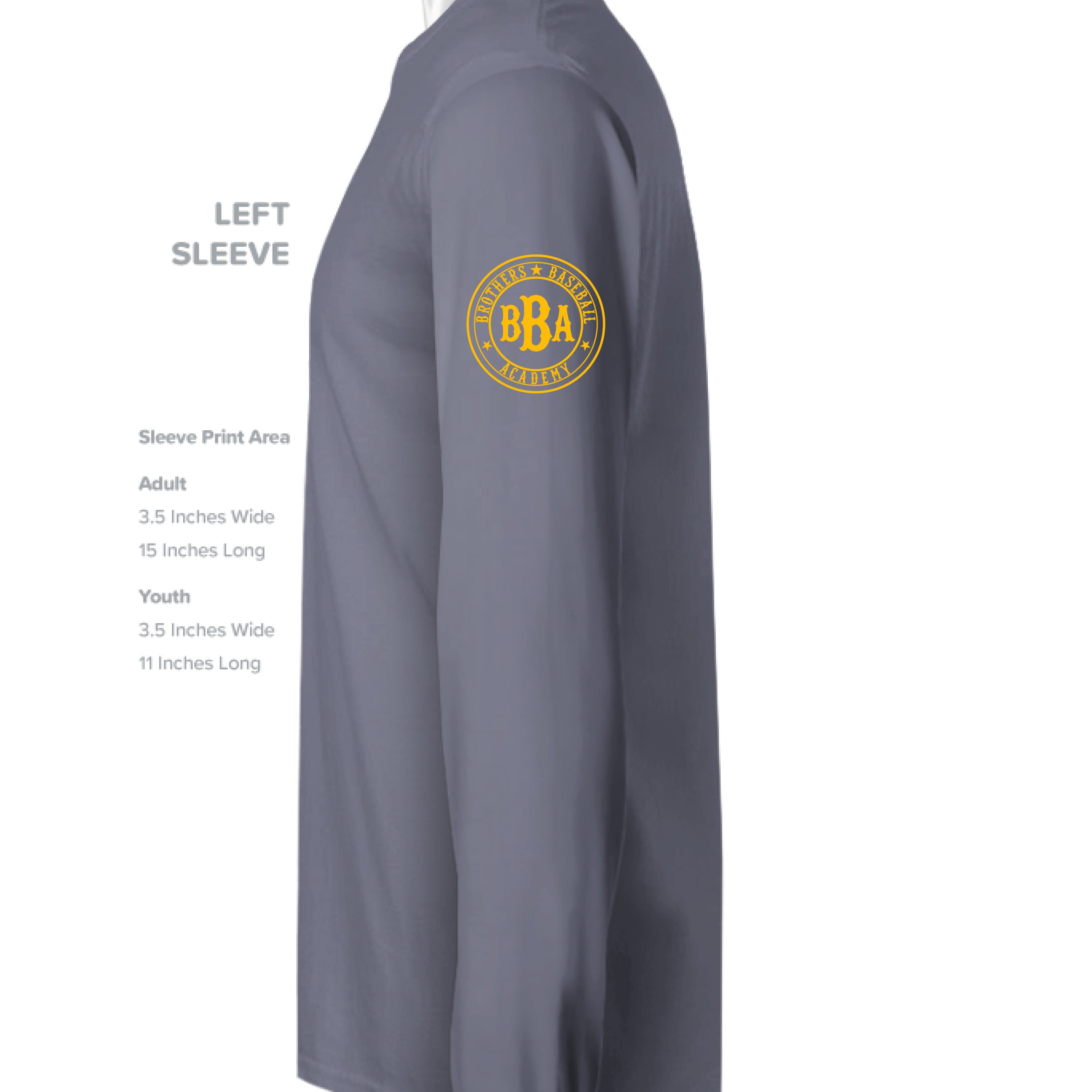 True Navy Hthr - SLEEVE_LEFT