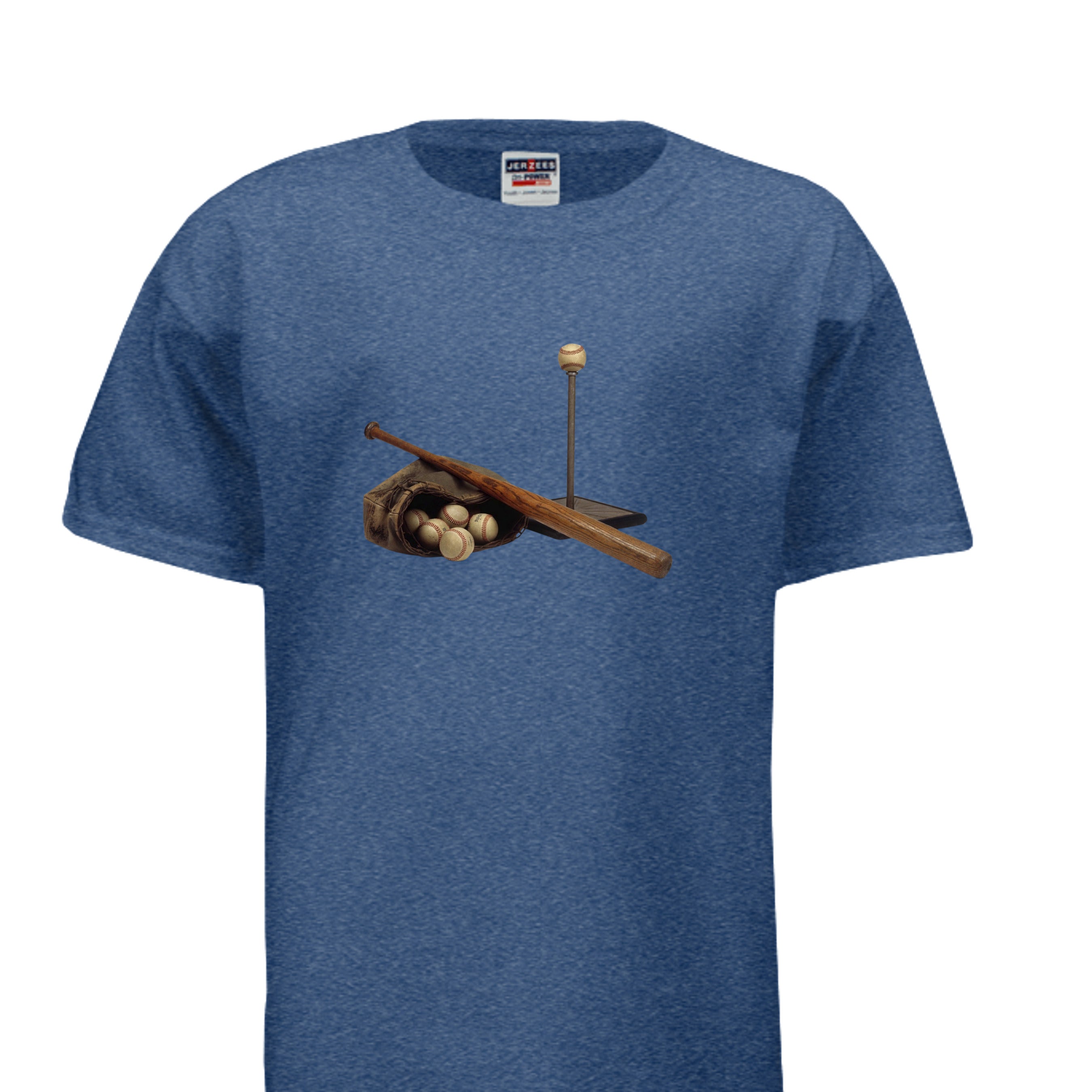 Vintage Heather Navy - 29B - FRONT