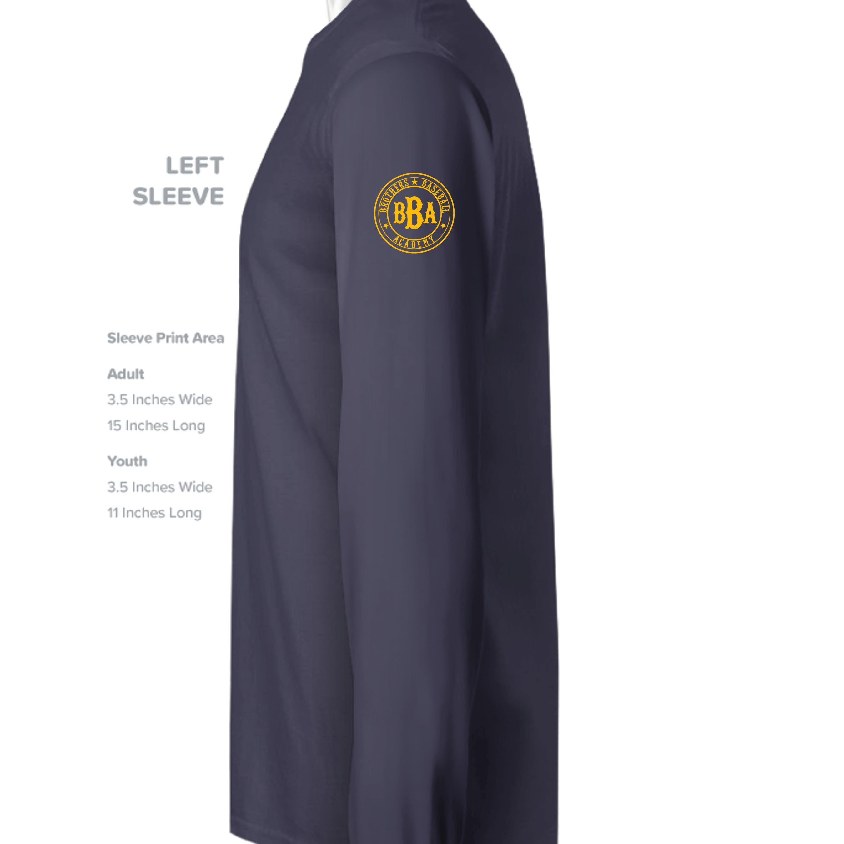 True Navy - ST358 - SLEEVE_LEFT