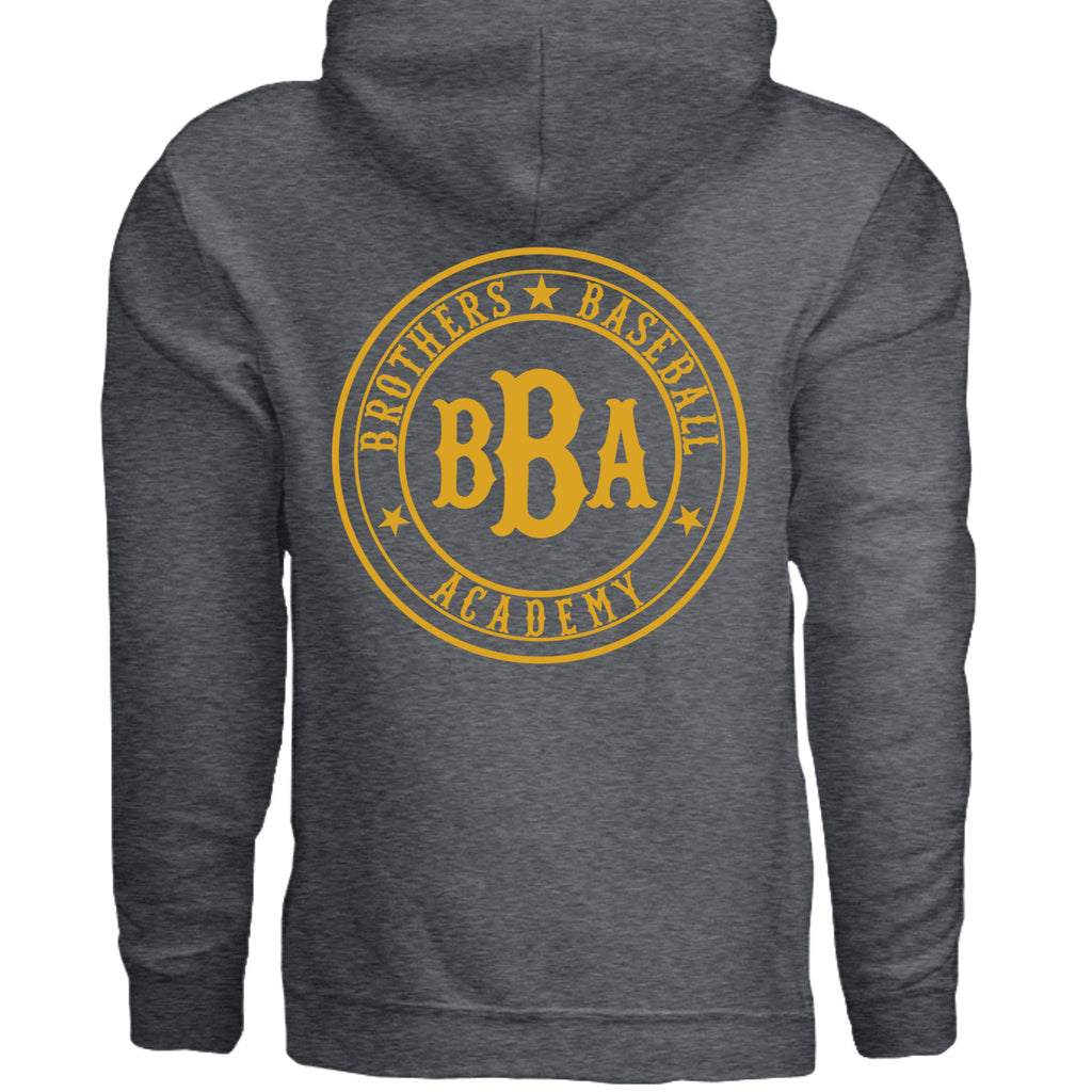 DARK HEATHER - G185 - BACK