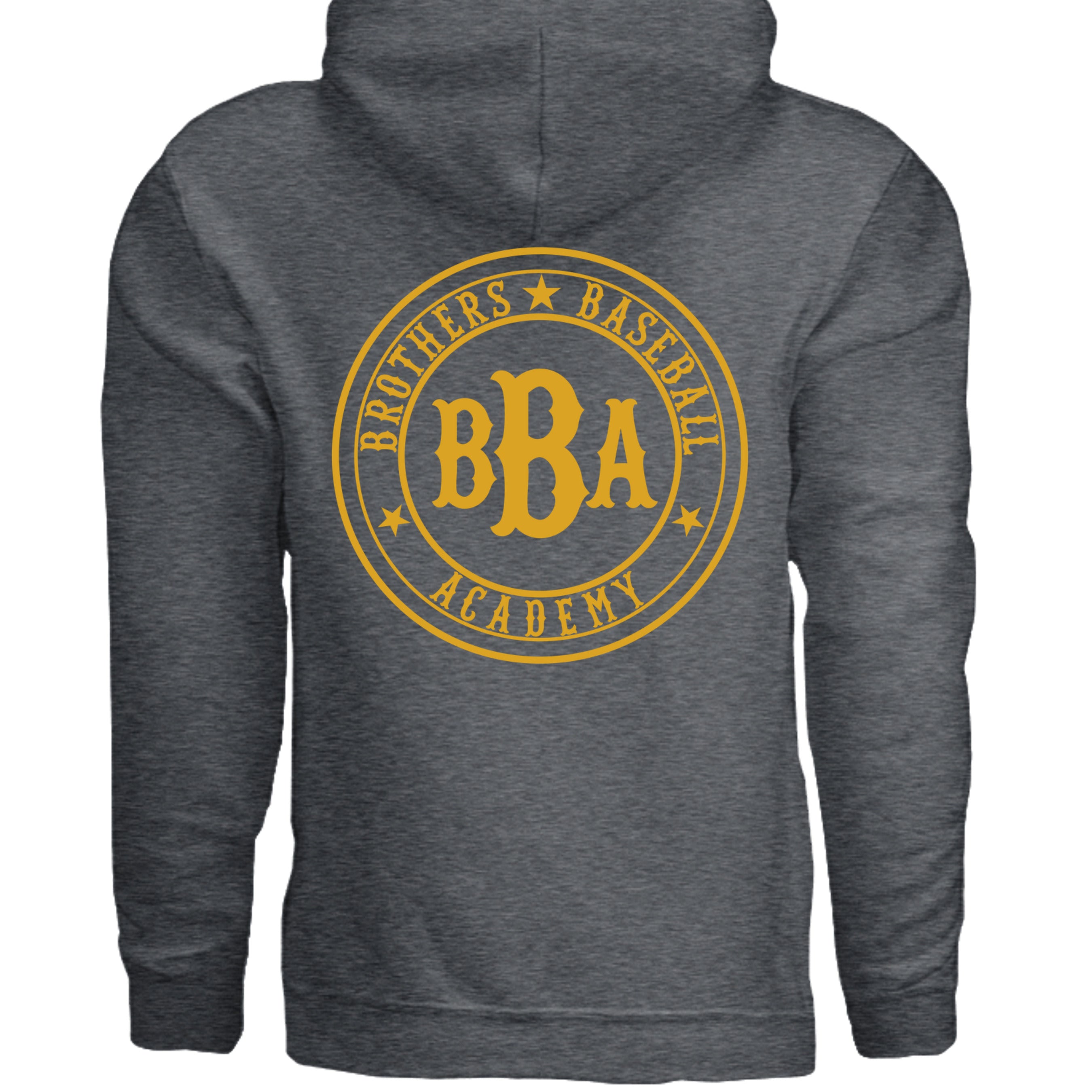DARK HEATHER - G185 - BACK