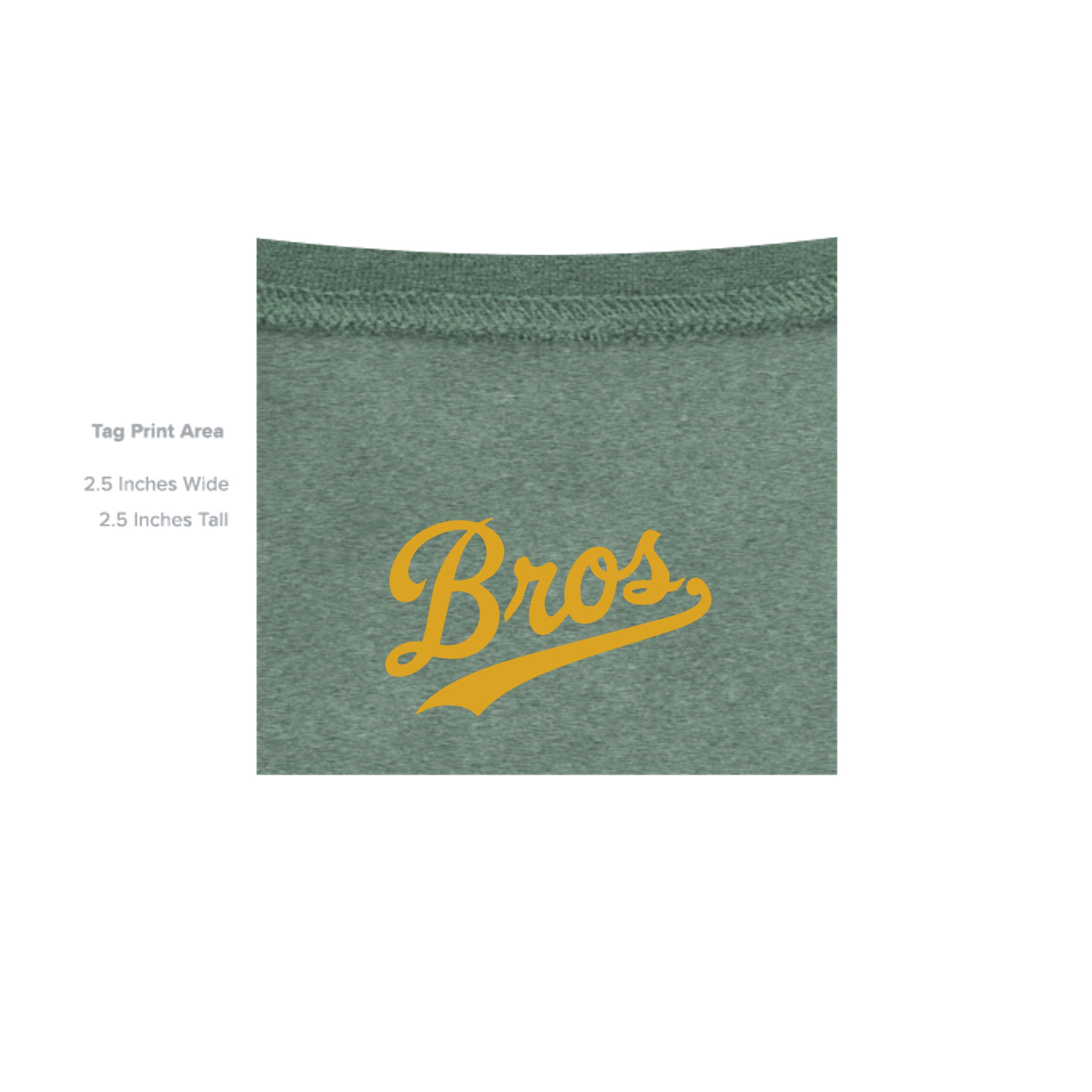 Heather Sport Dark Green - G185 - INSIDE_TAG_LINE