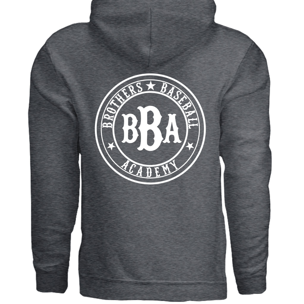 DARK HEATHER - G185 - BACK