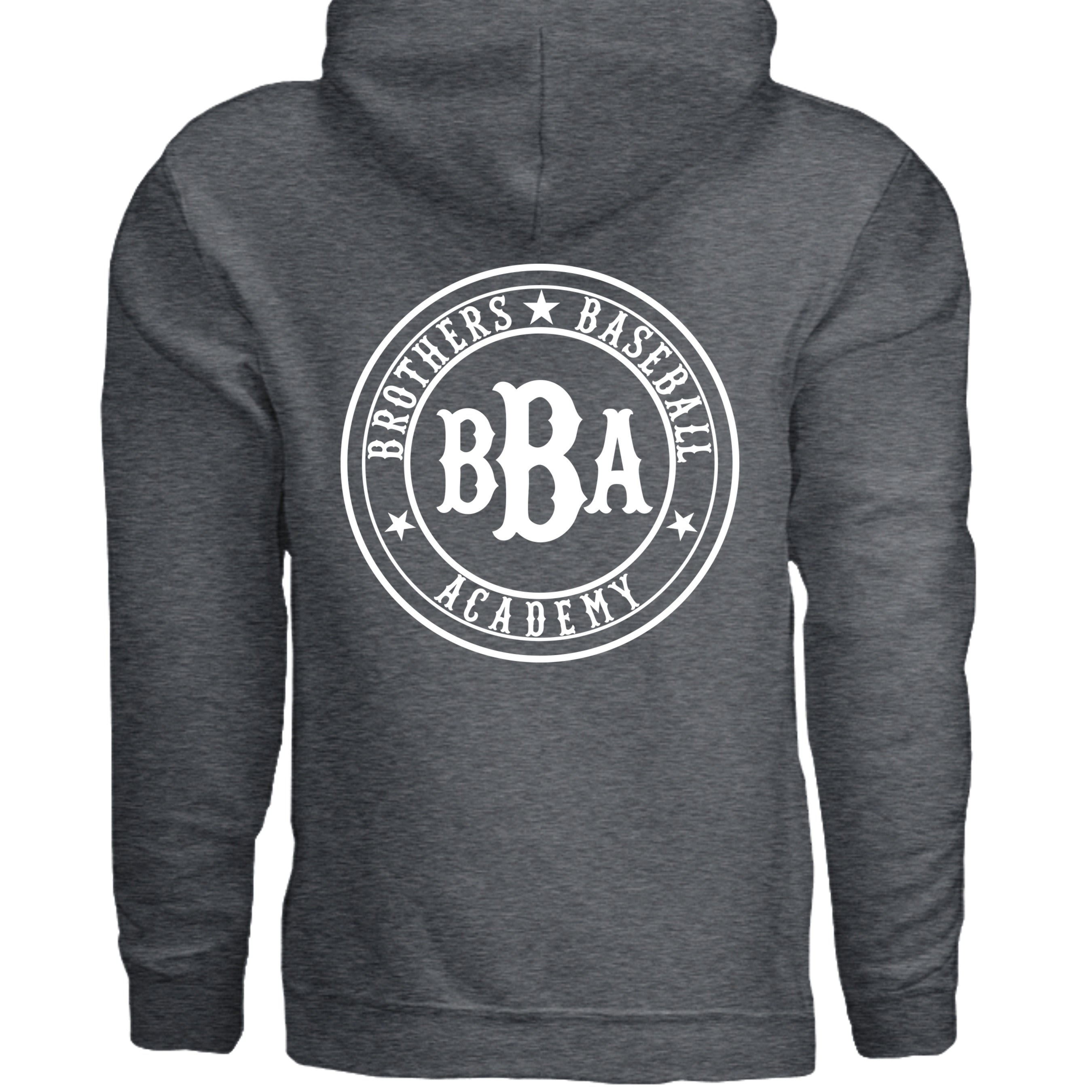 DARK HEATHER - G185 - BACK