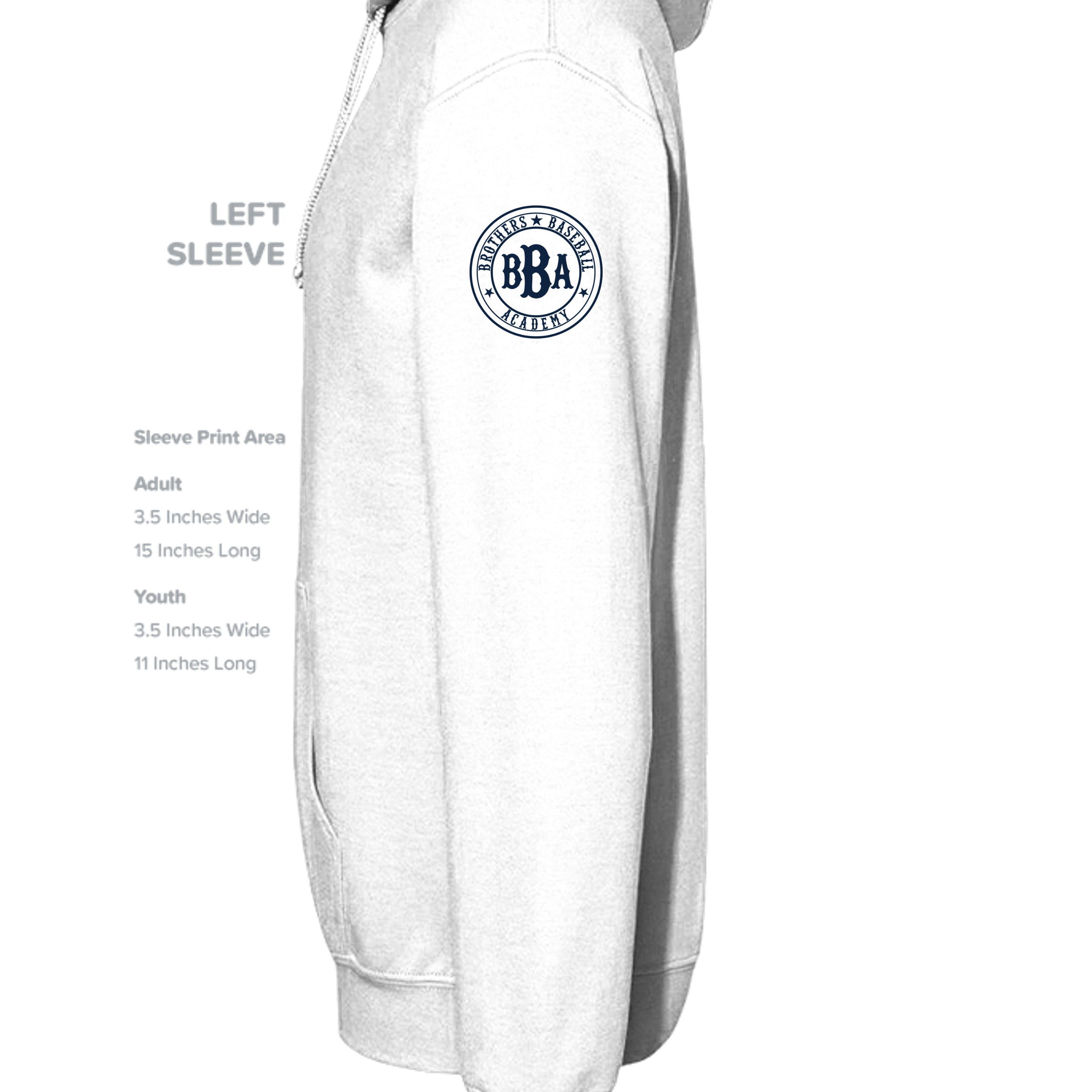 WHITE - G185B - SLEEVE_LEFT