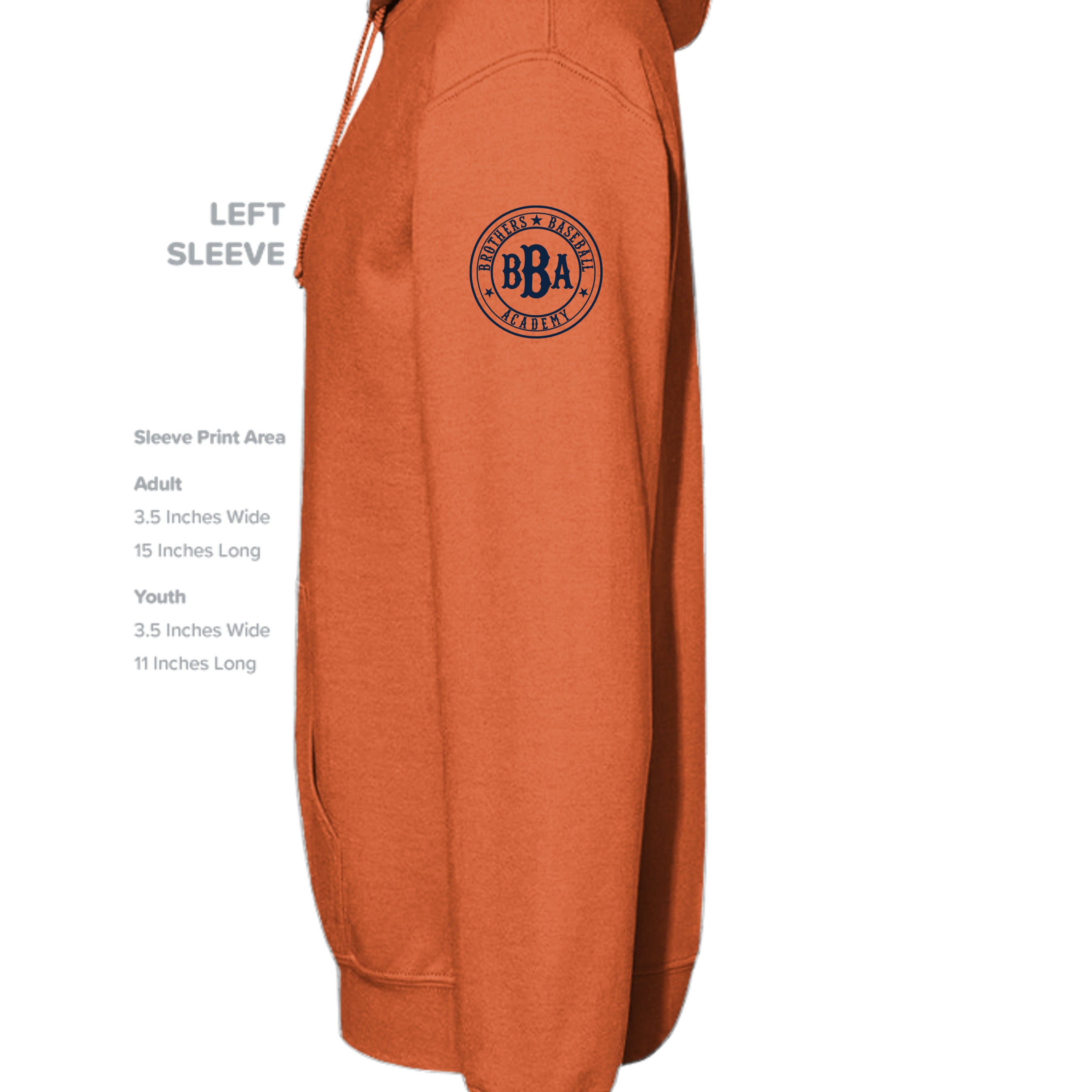 ORANGE - G185B - SLEEVE_LEFT