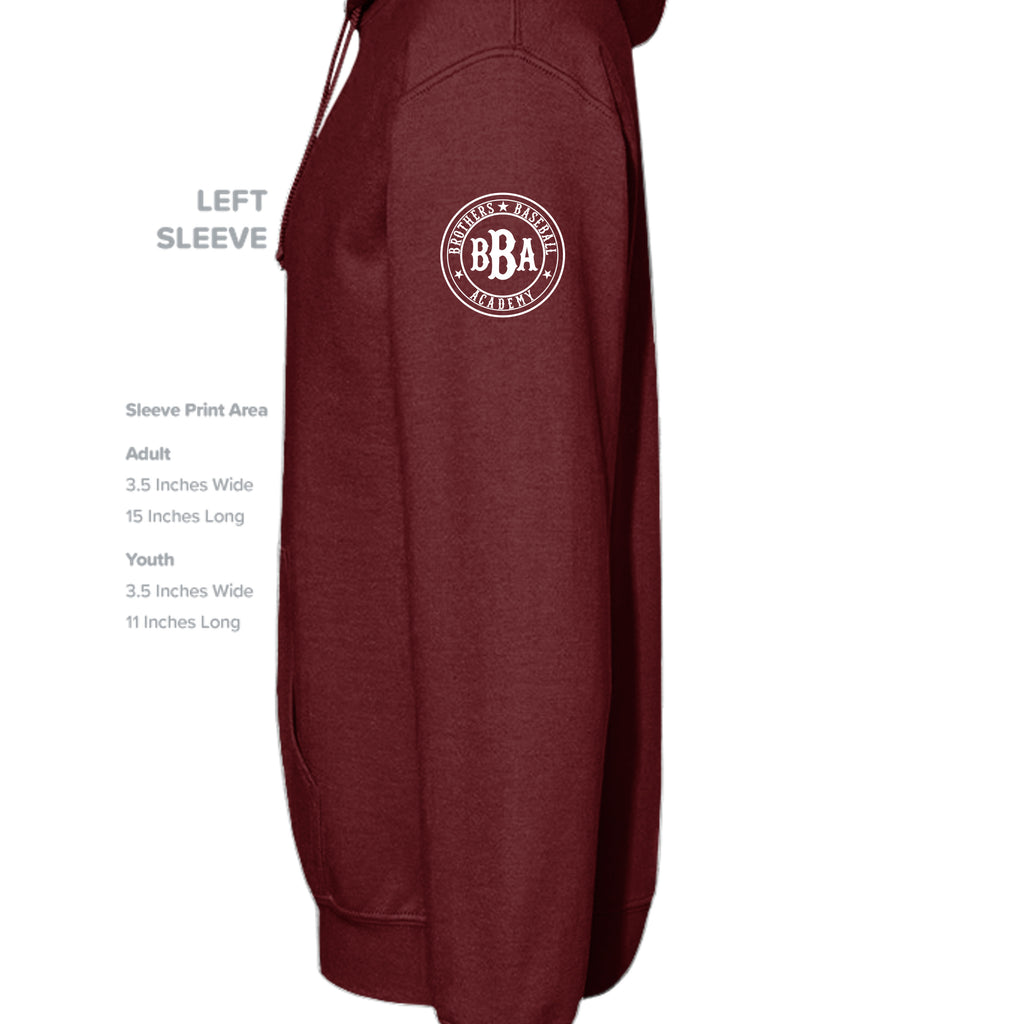MAROON - G185B - SLEEVE_LEFT